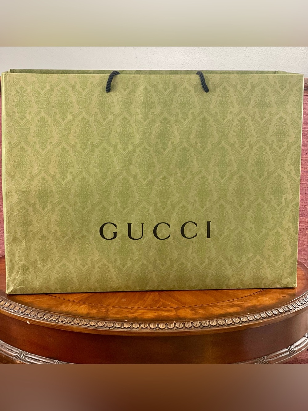 Gucci classic green shopping bag - Extra Large